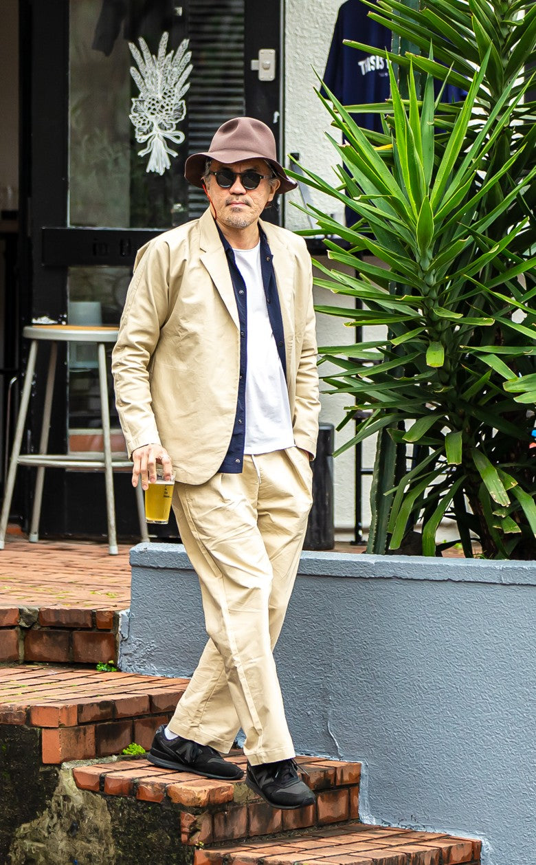 ワンサイズ ストレートバレルカラーパンツ
