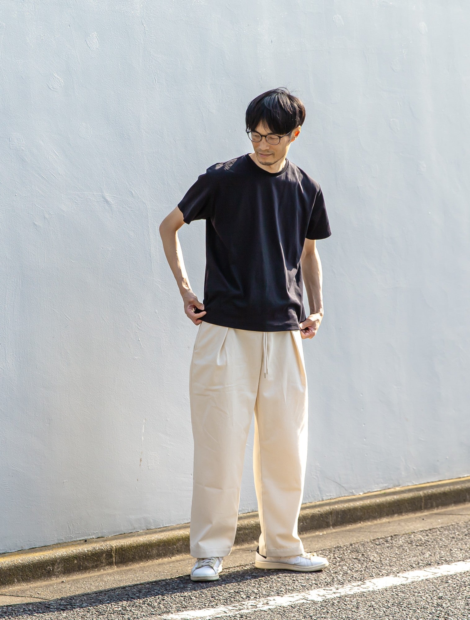 ワンサイズ ストレートバレルデニムパンツ