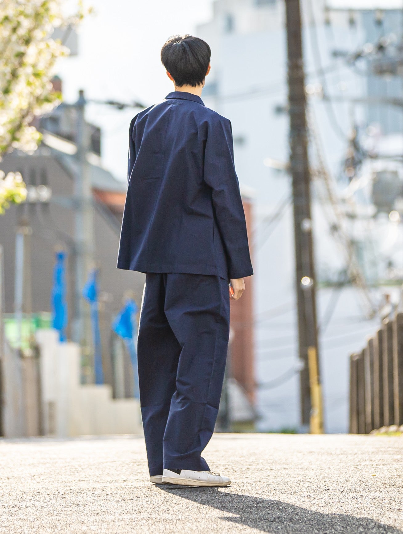 ワンサイズ ストレートバレルカラーパンツ