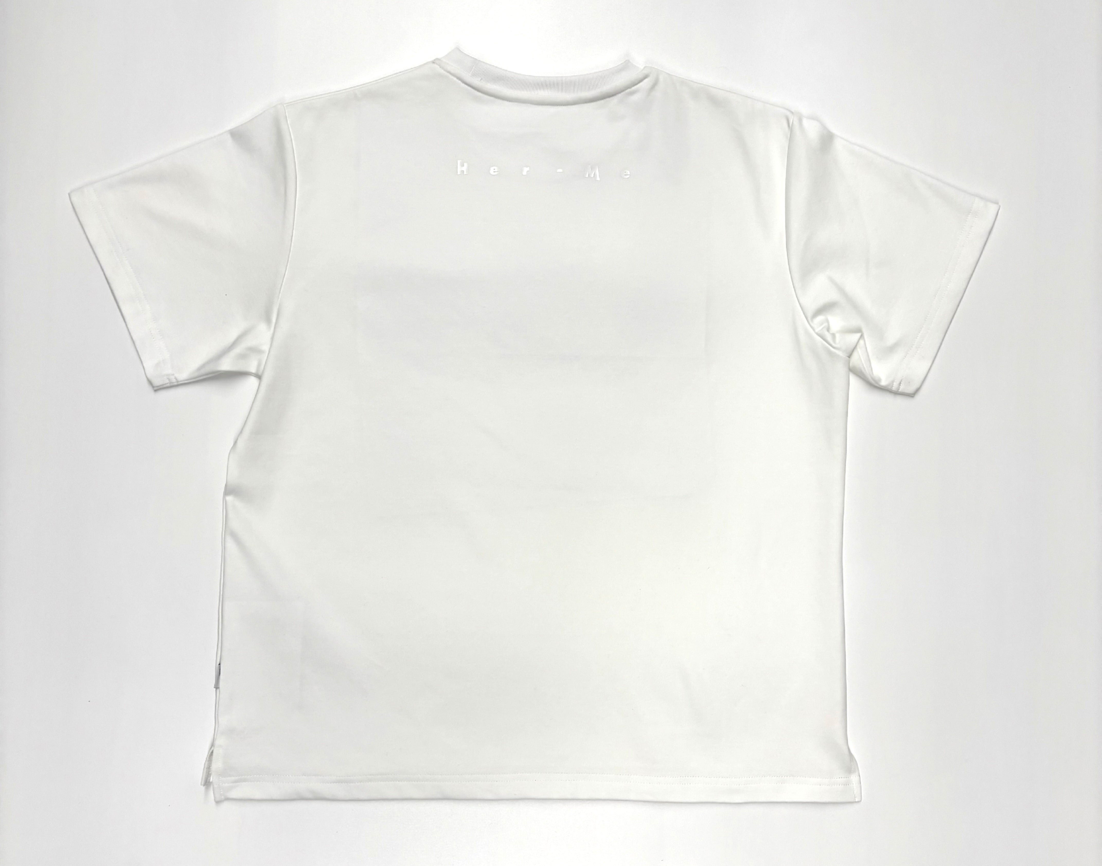 ユニセックス Her-MeストッパープリントTシャツ
