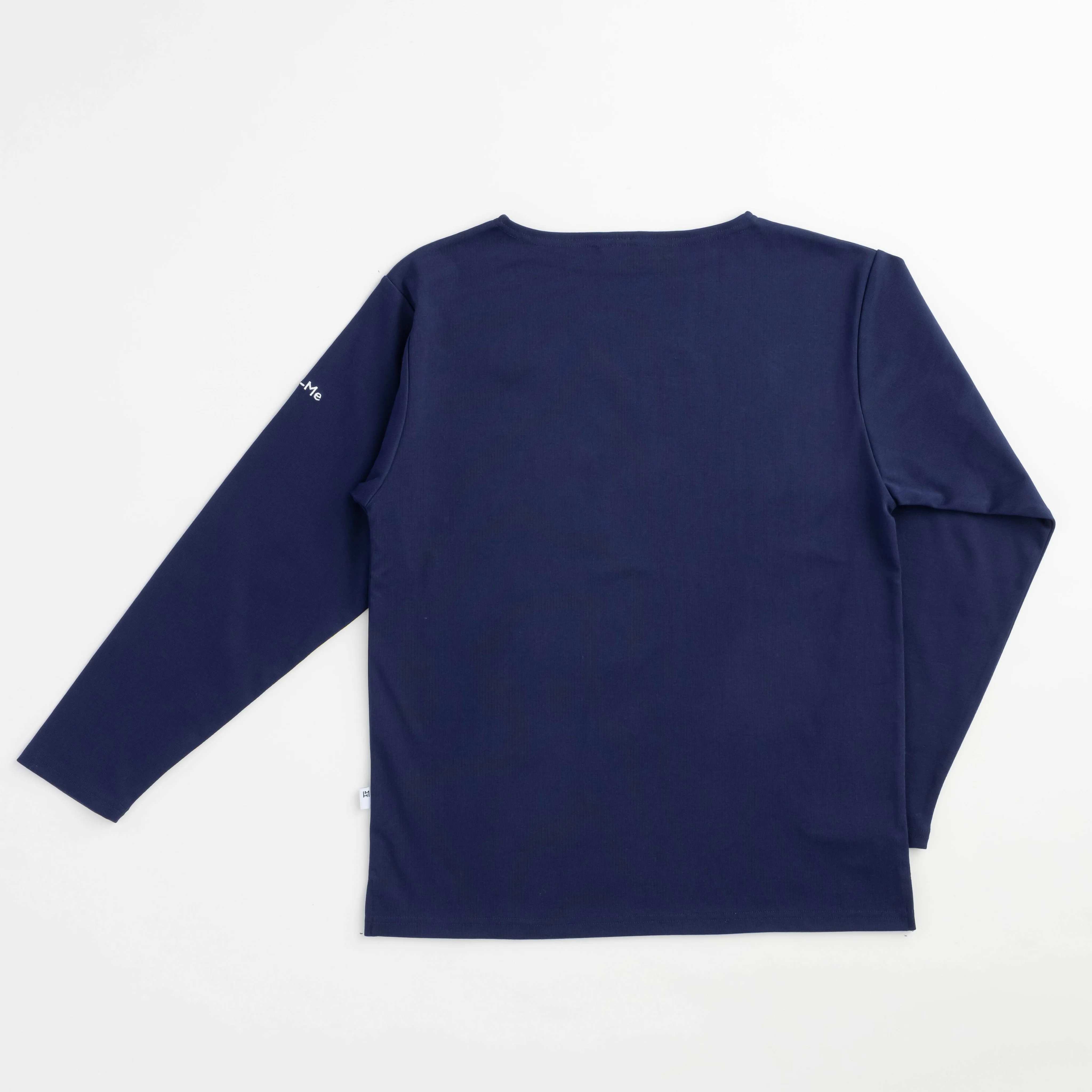 ボートネック ロングTシャツ
