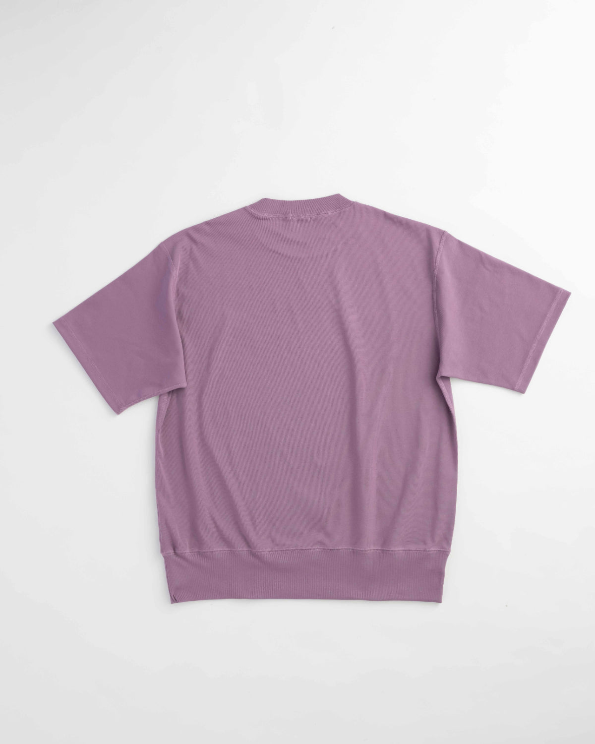 ボックスリブ編みTシャツ