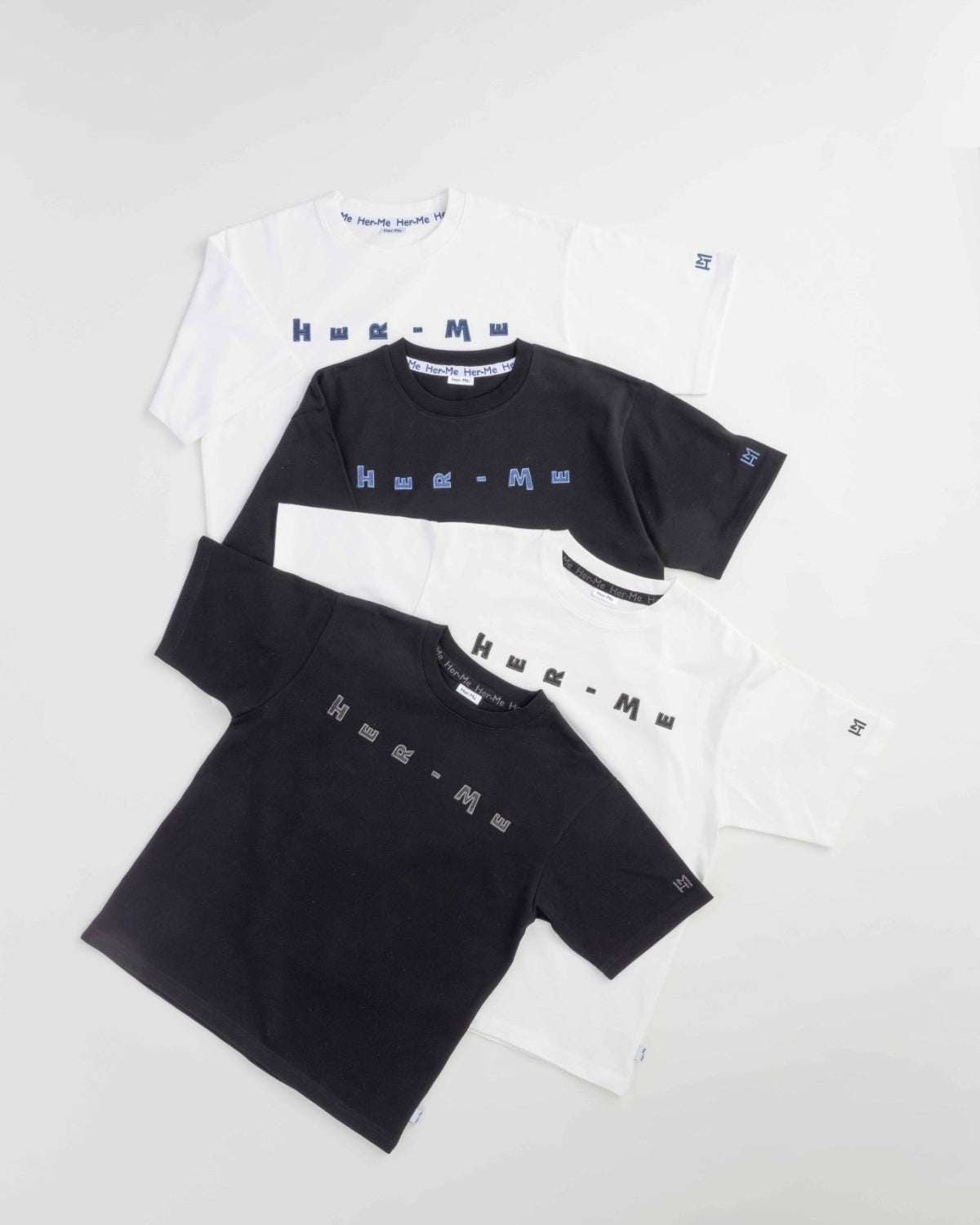 Her-MeアップリケTシャツ