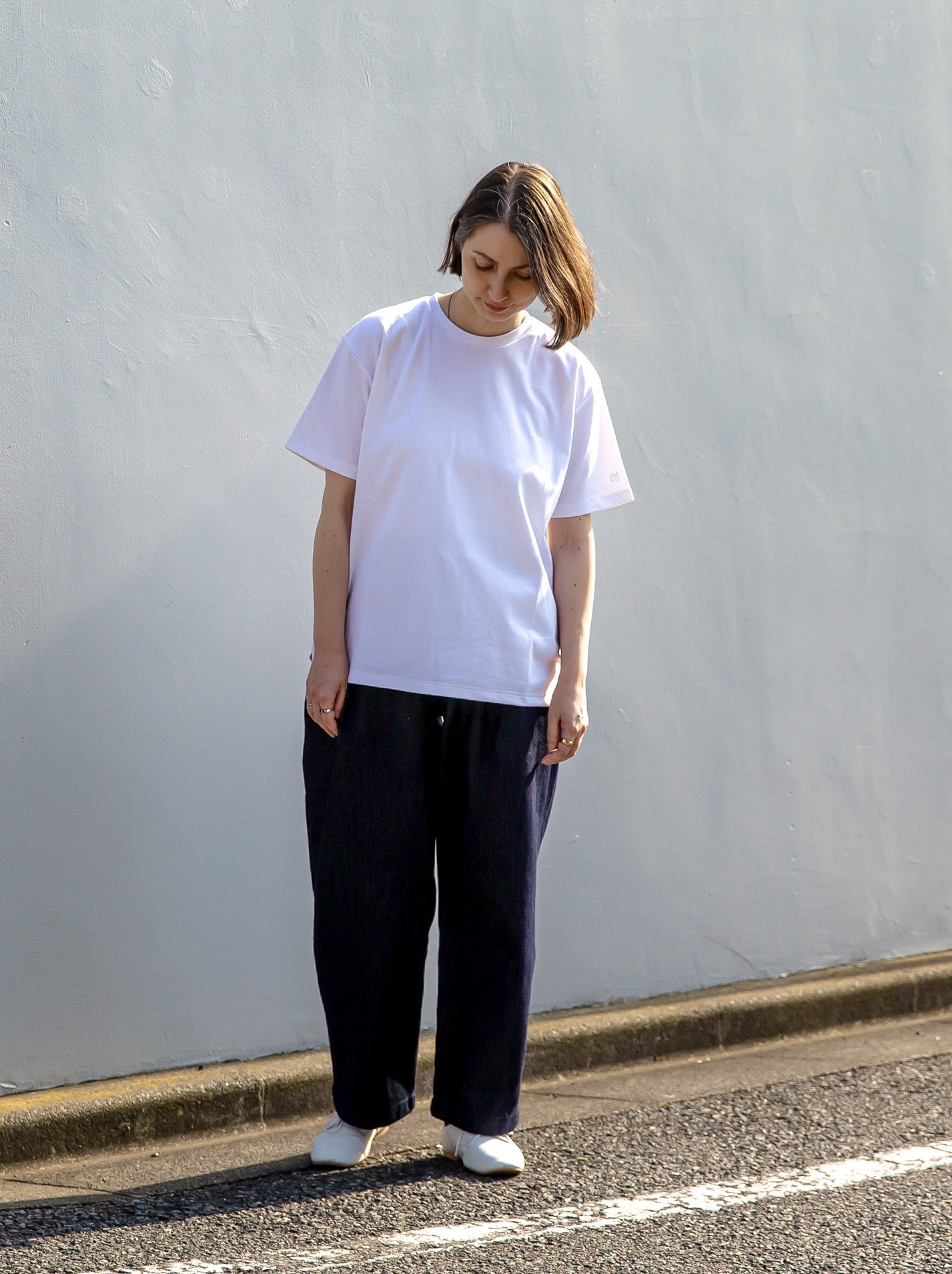 ユニセックス Her-Me ベーシックＴシャツ