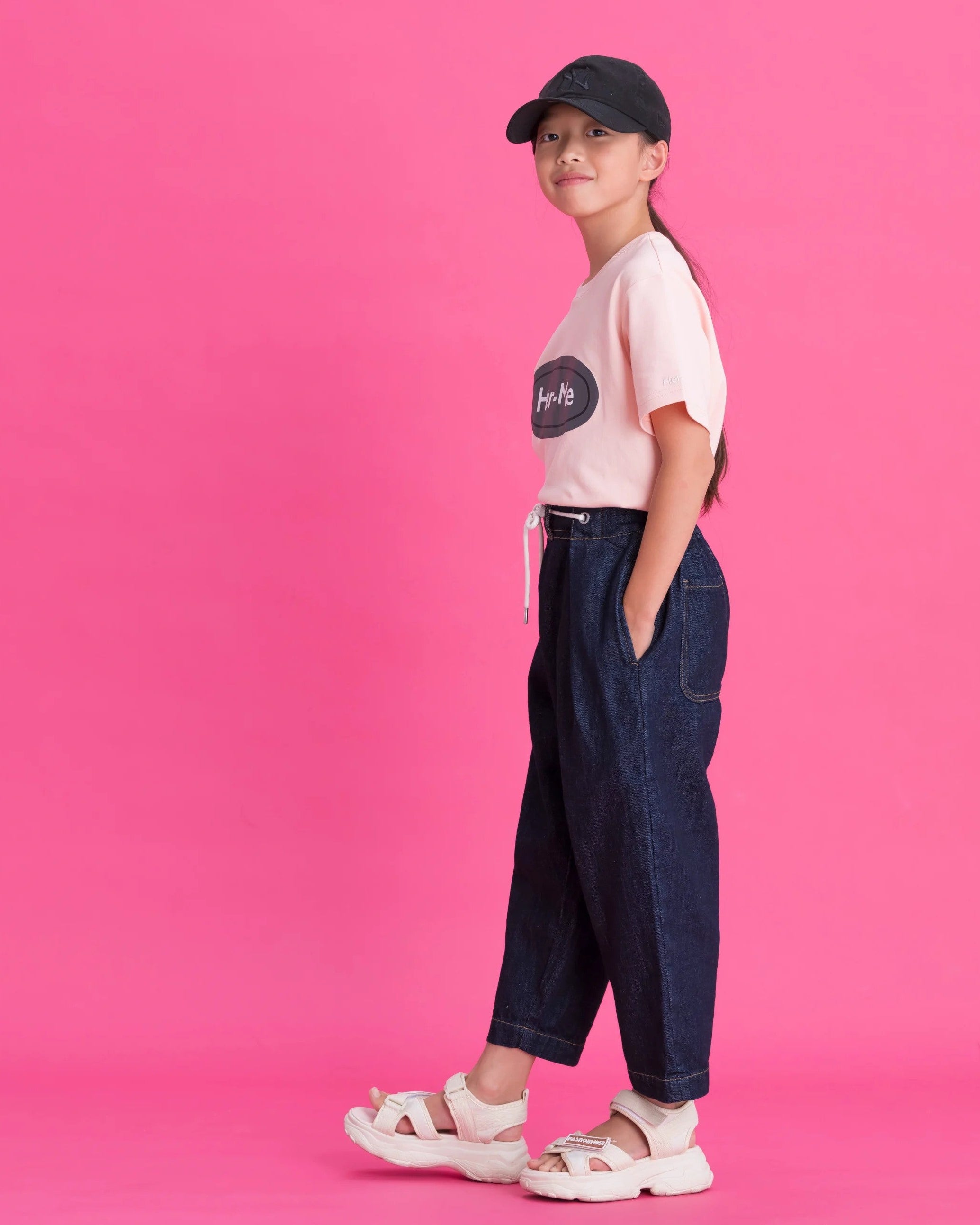 Her-Meユニセックスキッズパンツ　インディゴ