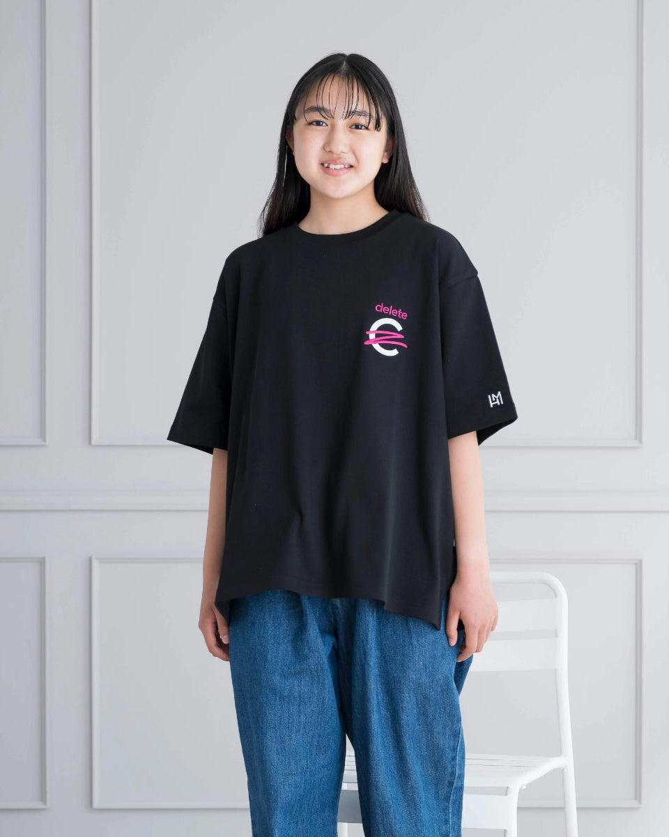 delete C チャリティーTシャツ