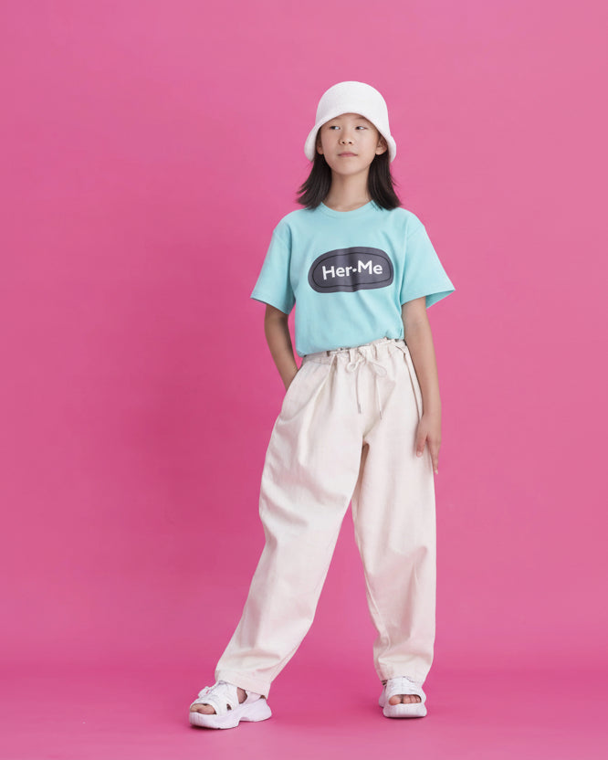 Her-Meユニセックスキッズパンツ　オフホワイト