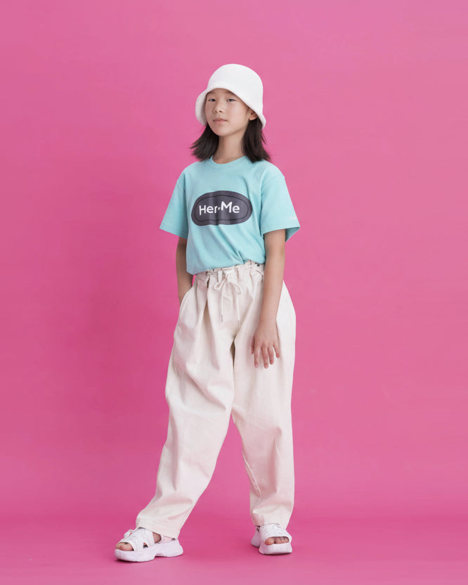 Her-Meユニセックスキッズパンツ　オフホワイト