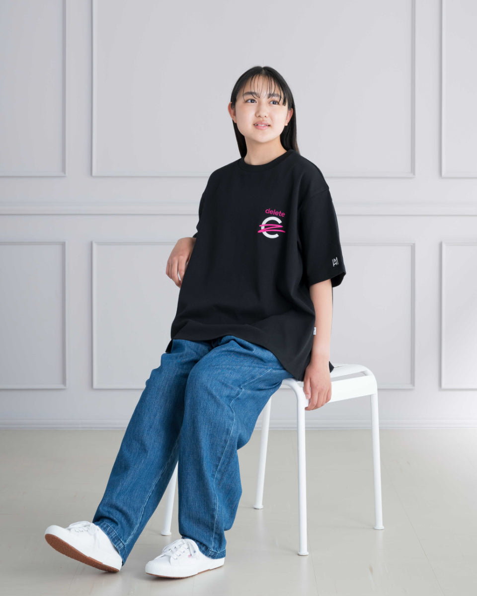 delete C チャリティーTシャツ