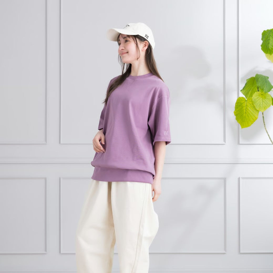 ボックスリブ編みＴシャツ