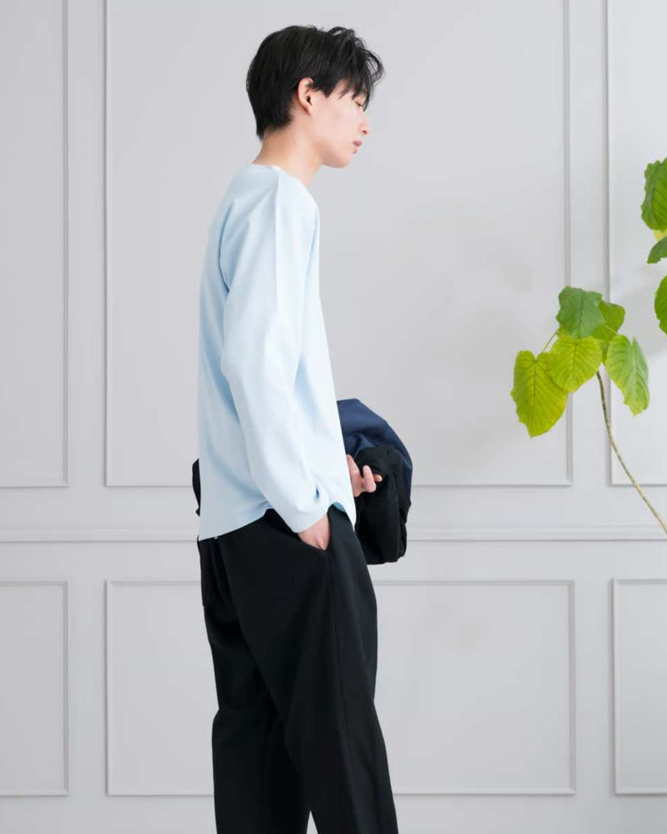 ボートネック　ロングＴシャツ